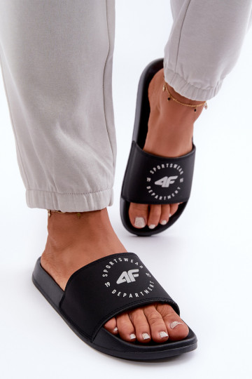 Dámske papuče 4FMM00FFLIF044A-20S čierne