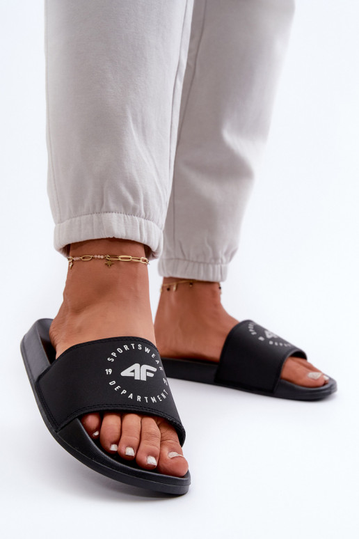 Dámske papuče 4FMM00FFLIF044A-20S čierne