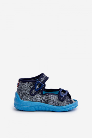 Papuče sandále deti NEL 310-19 GOKIDS sivá 2
