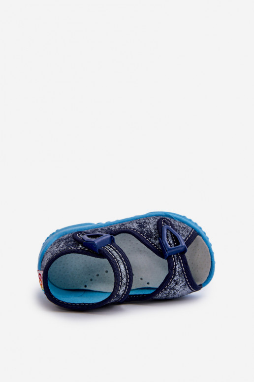 Papuče sandále deti NEL 310-19 GOKIDS sivá Papuče sandále deti NEL 310-19 GOKIDS sivá