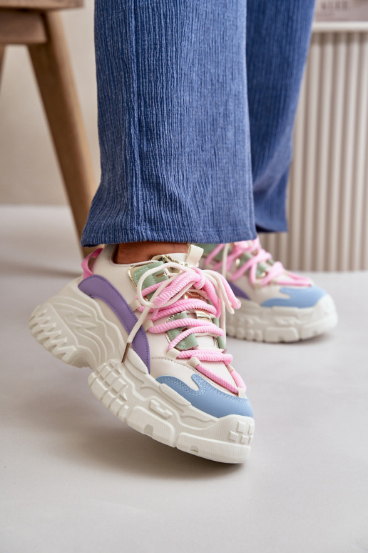 Tenisky model obuvi Dámske s trendovou masívnou podrážkou Rôzne farby Nevela Tenisky model obuvi Dámske s trendovou masívnou podrážkou Rôzne farby Nevela