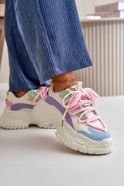 Tenisky model obuvi Dámske s trendovou masívnou podrážkou Rôzne farby Nevela Tenisky model obuvi Dámske s trendovou masívnou podrážkou Rôzne farby Nevela