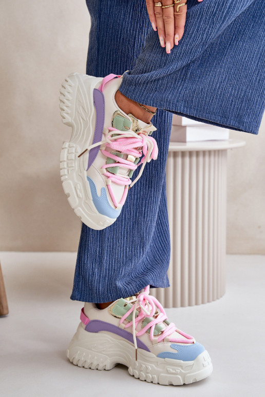 Tenisky model obuvi Dámske s trendovou masívnou podrážkou Rôzne farby Nevela Tenisky model obuvi Dámske s trendovou masívnou podrážkou Rôzne farby Nevela