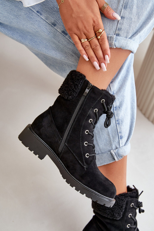 Dámske zahriať sa Pracovné členkové topánky Zapnuté Hrad čierna Mivael Dámske zahriať sa Pracovné členkové topánky Zapnuté Hrad čierna Mivael