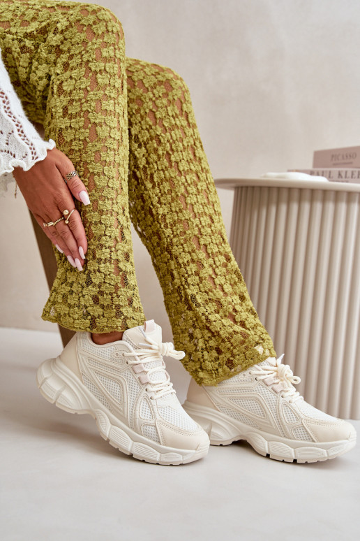 tenisky Tenisky model obuvi Dámske béžová Timoci tenisky Tenisky model obuvi Dámske béžová Timoci