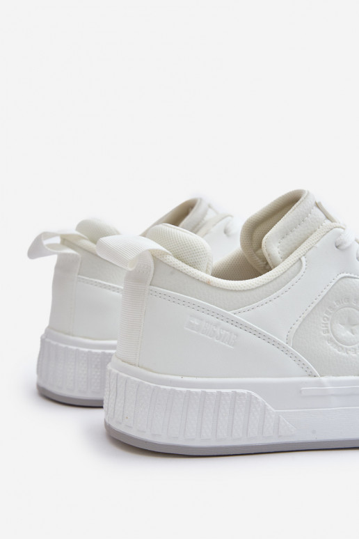 Tenisky model obuvi pre mužov z eko kože Big Star OO174003 biela farba Tenisky model obuvi pre mužov z eko kože Big Star OO174003 biela farba