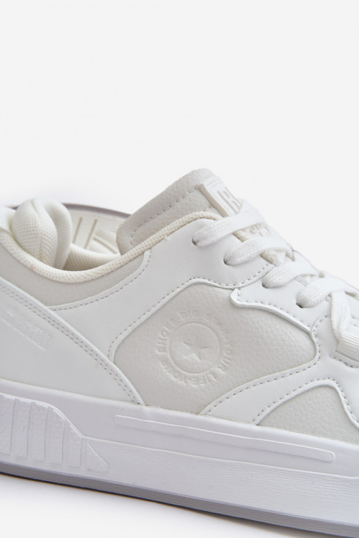 Tenisky model obuvi pre mužov z eko kože Big Star OO174003 biela farba Tenisky model obuvi pre mužov z eko kože Big Star OO174003 biela farba