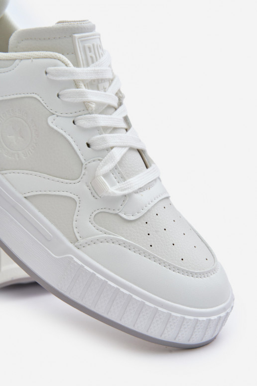 Tenisky model obuvi pre mužov z eko kože Big Star OO174003 biela farba Tenisky model obuvi pre mužov z eko kože Big Star OO174003 biela farba