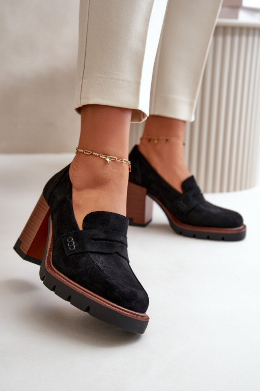 Dámske topánky na vysokom opätku z... Dámske topánky na vysokom opätku z...