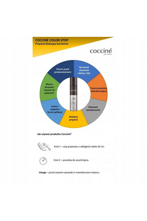 Coccine Ochranný sprej na farbu obuvi