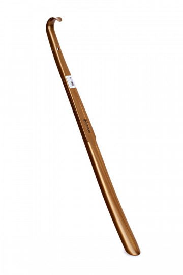 Coccine Plastová lyžička na topánky zlatej farby 60cm 2