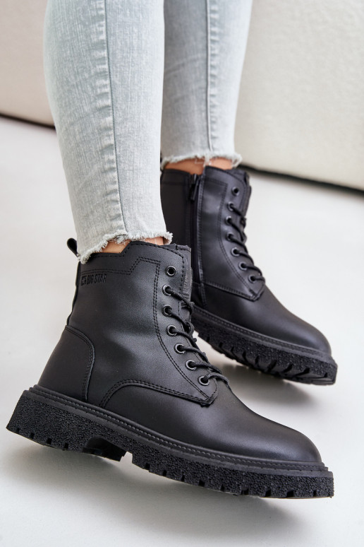 zahriať sa Pracovné členkové topánky Dámske OO274A126 čierna zahriať sa Pracovné členkové topánky Dámske OO274A126 čierna