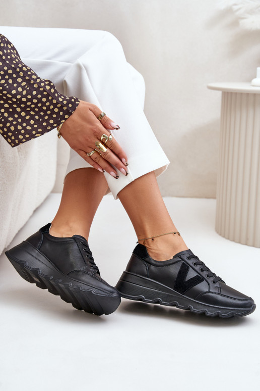 Kožené tenisky Dámske Vinceza 7918 čierna Kožené tenisky Dámske Vinceza 7918 čierna