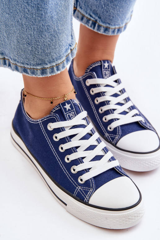 Dámske Klasický model bežná obuv tmavomodrá Ecoma Dámske Klasický model bežná obuv tmavomodrá Ecoma