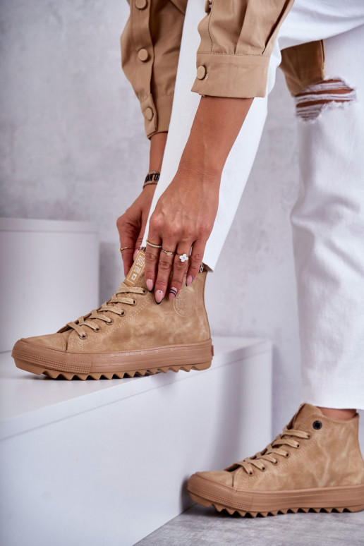 Bežná obuv Big Star Vysoká zahriať sa Hnedá farba GG274072