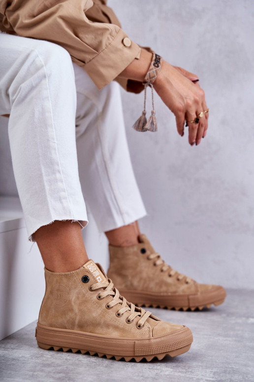 Bežná obuv Big Star Vysoká zahriať sa Hnedá farba GG274072