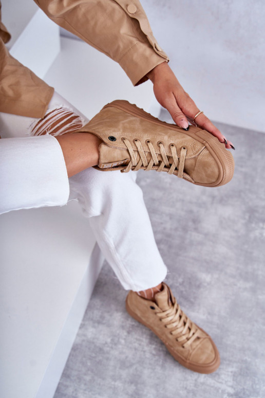 Bežná obuv Big Star Vysoká zahriať sa Hnedá farba GG274072