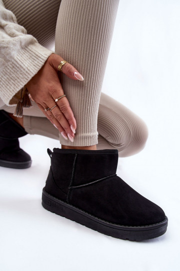 zateplené snehule Big Star KK274288 čiernej farby 2