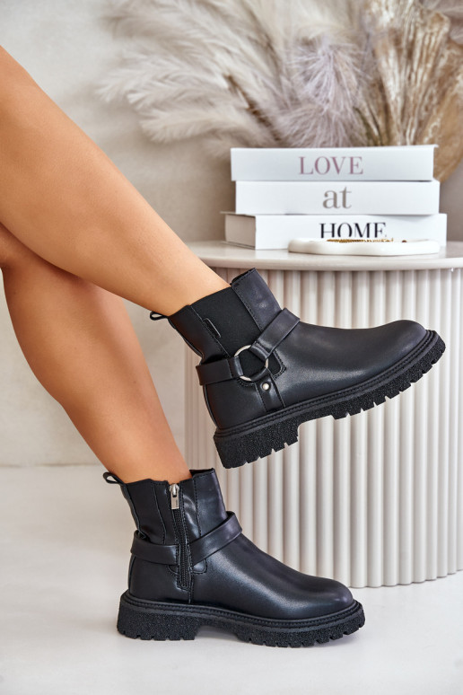 štýlové čižmy zahriať sa Zapnuté Hrad Big Star OO274A128 čierna štýlové čižmy zahriať sa Zapnuté Hrad Big Star OO274A128 čierna