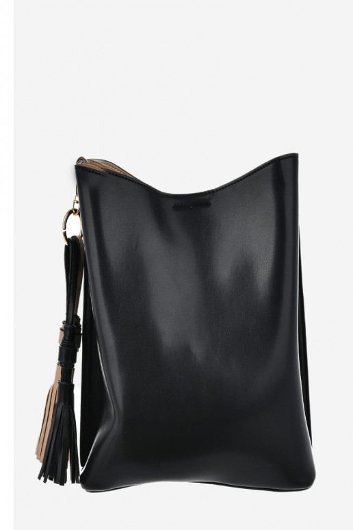 Málá kabelka z eko kože Big Star OO574139 čierna