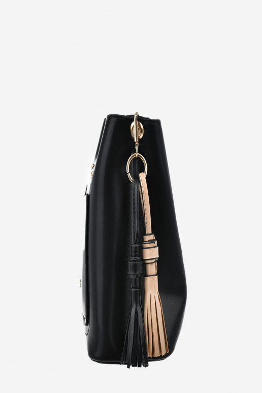 Málá kabelka z eko kože Big Star OO574139 čierna