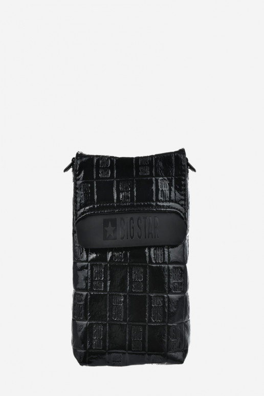 s lakovým efektom Kabelka Kabelka Big Star OO574144 čierna