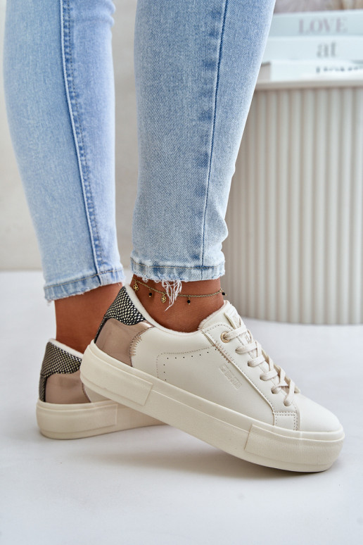 zahriať sa Bežná obuv s platformou Big Star OO274A454 béžová zahriať sa Bežná obuv s platformou Big Star OO274A454 béžová