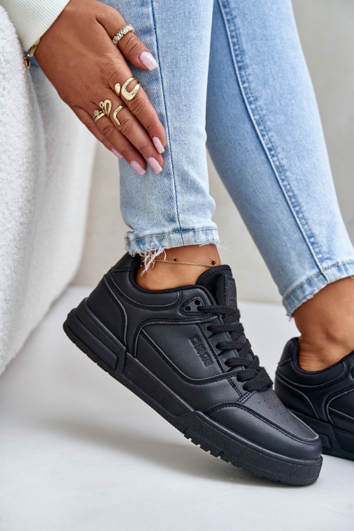 Tenisky model obuvi Dámske Big Star OO274A551 Hi-Poly System čierna