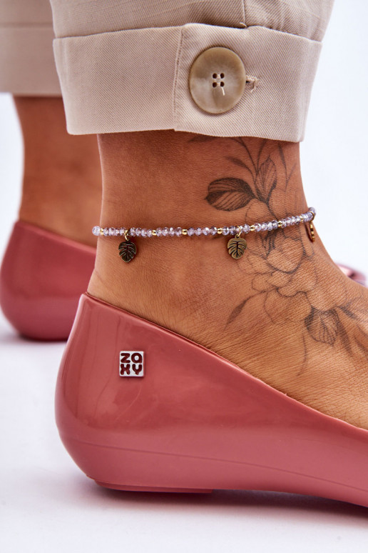 Baleríny v ružovej farbe Baleríny v ružovej farbe