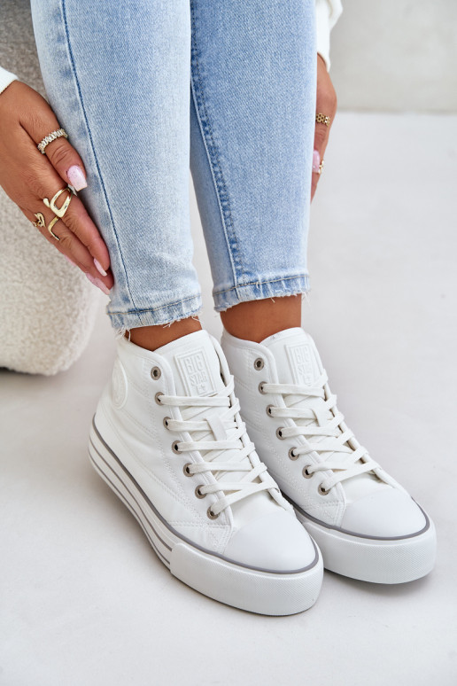 zahriať sa Bežná obuv s platformou OO274A473 biela farba zahriať sa Bežná obuv s platformou OO274A473 biela farba