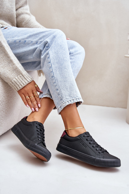 zahriať sa Bežná obuv Big Star OO274A462 čierna