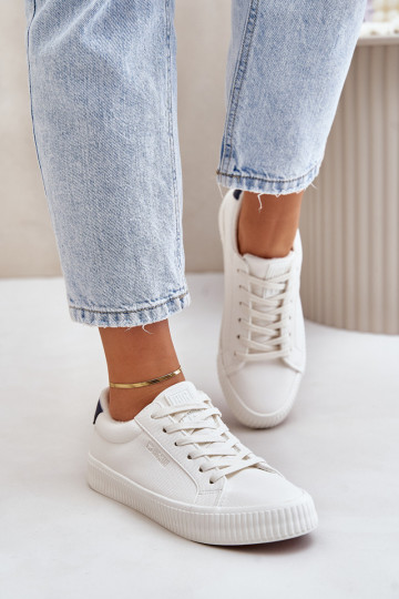 Zateplená bežecká obuv Big Star OO274A460 white 2