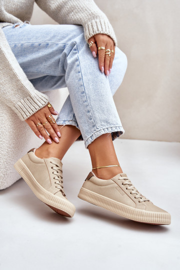 Zateplená bežná obuv Big Star OO274A461 beige