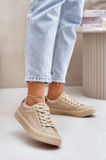 Zateplená bežná obuv Big Star OO274A461 beige 2