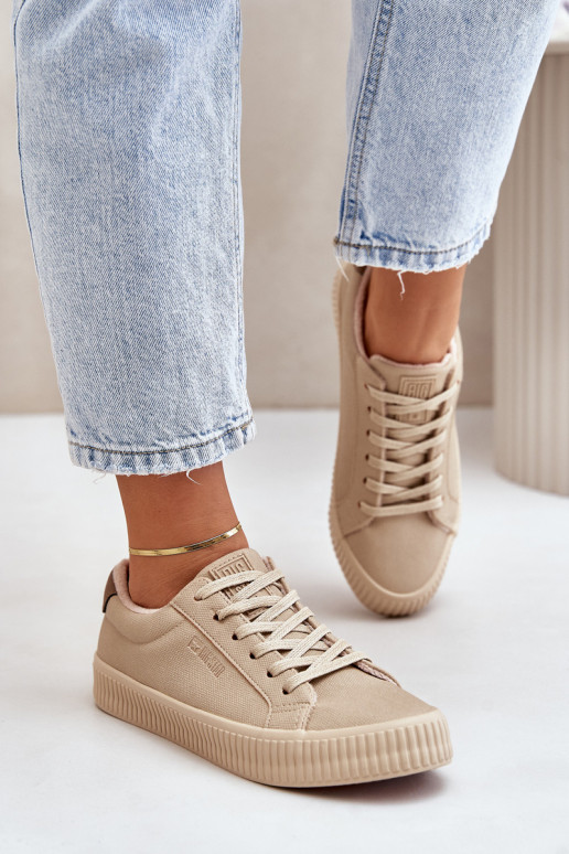 zahriať sa Bežná obuv Big Star OO274A461 béžová