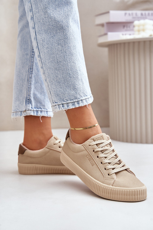 zahriať sa Bežná obuv Big Star OO274A461 béžová