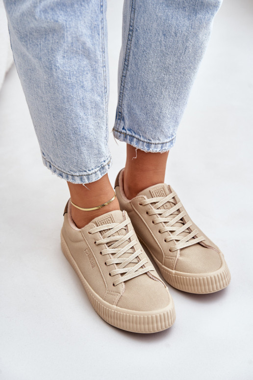 zahriať sa Bežná obuv Big Star OO274A461 béžová