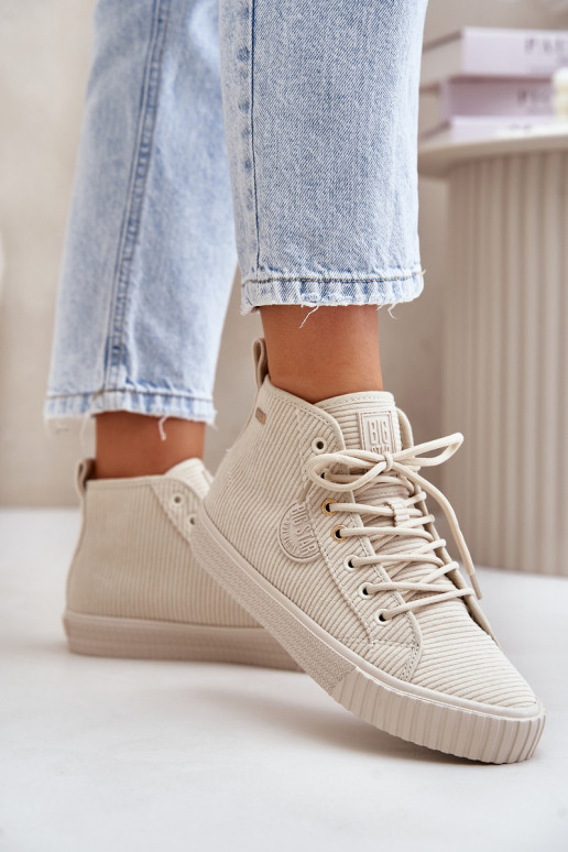 zahriať sa Zamatová Bežná obuv Big Star OO274771 Hi-Poly System béžová zahriať sa Zamatová Bežná obuv Big Star OO274771 Hi-Poly System béžová