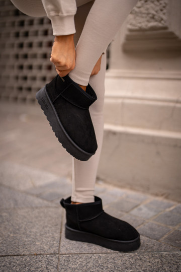 Snehule s platformou Big Star OO274A099 čiernej farby 2