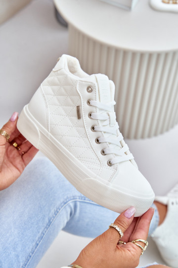 Zateplená bežecká obuv Big Star OO274A479 white