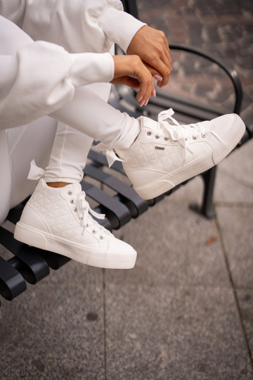 Zateplená bežecká obuv Big Star OO274A479 white 2