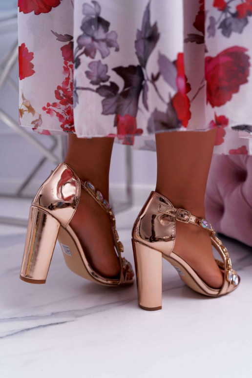 Dámske sandále Lu Boo na vysokom...