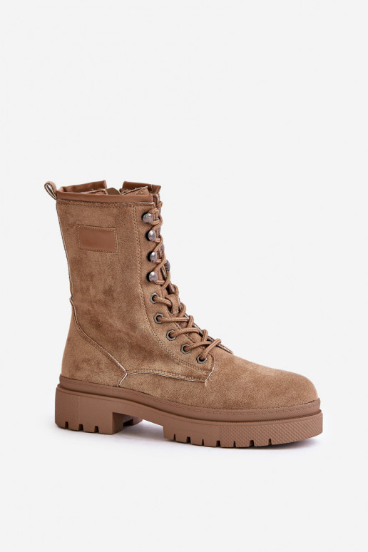 Topánky z ovčej kože z eko semišu v... Topánky z ovčej kože z eko semišu v...