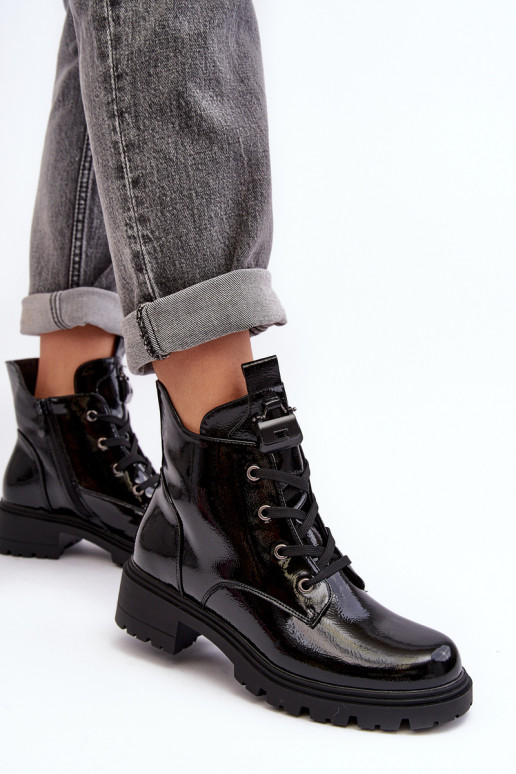 Dámske lakované podpätky na zips... Dámske lakované podpätky na zips...