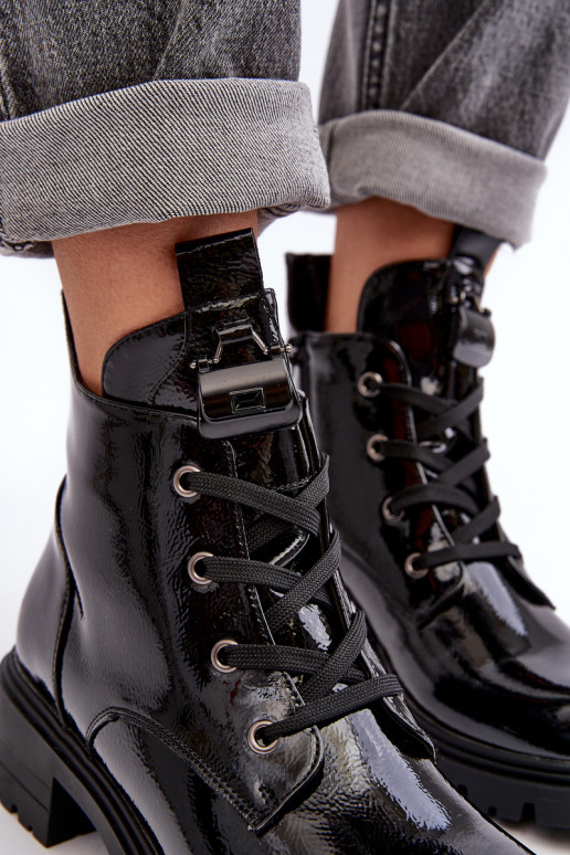 Dámske lakované podpätky na zips... Dámske lakované podpätky na zips...