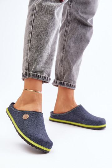 Domáce dámske papuče Inblu CS000039 navy blue 2