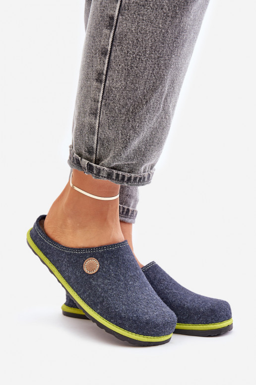 topánky domáce Dámske Papuče Inblu CS000039 tmavomodrá topánky domáce Dámske Papuče Inblu CS000039 tmavomodrá