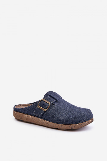 Pánske papuče s prackami Inblu MT000012 dark blue