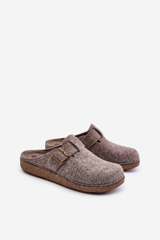 Papuče pre mužov s prackami Papuče Preventívna Inblu MT000012 béžová Papuče pre mužov s prackami Papuče Preventívna Inblu MT000012 béžová