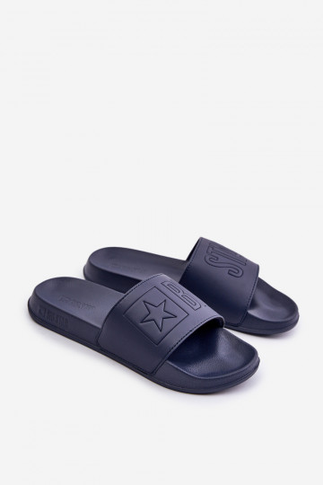 Ľahké pánske papuče Big Star OO174031 dark blue